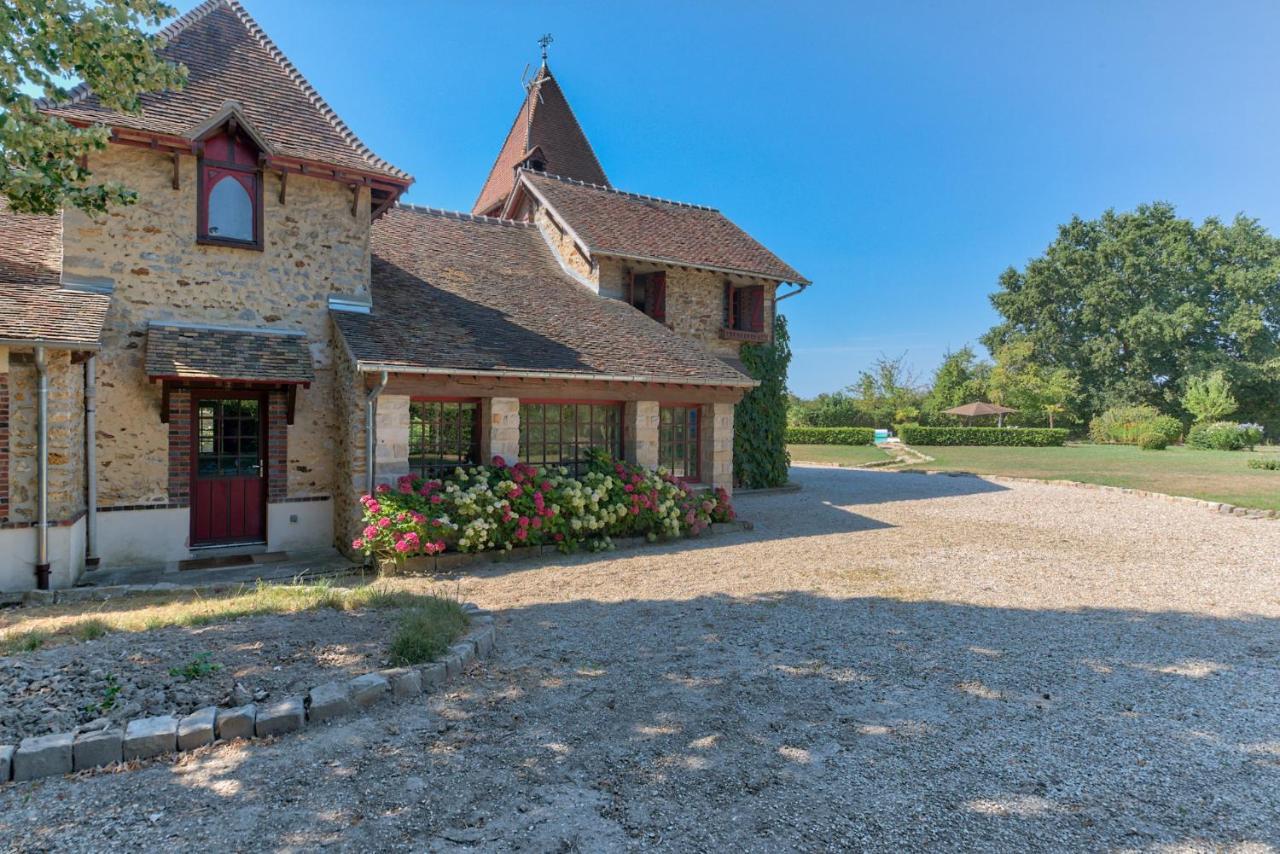 Ferienwohnung Manoir De La Comtesse Chailly-en-Biere Exterior foto